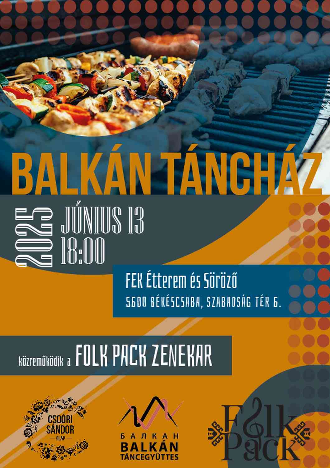 2025. június 13-án ismét Balkán táncház