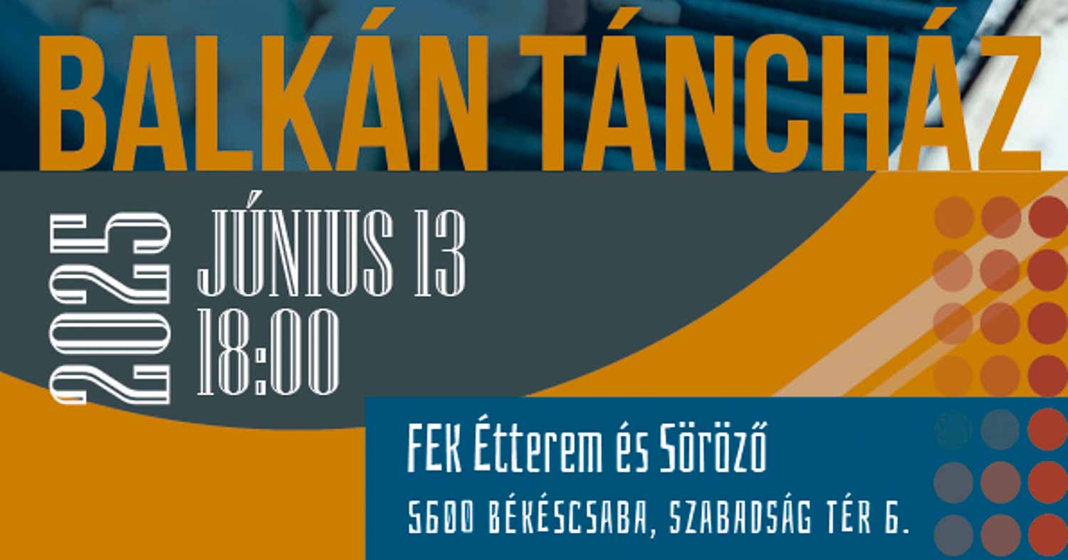2025. június 13-án ismét Balkán táncház